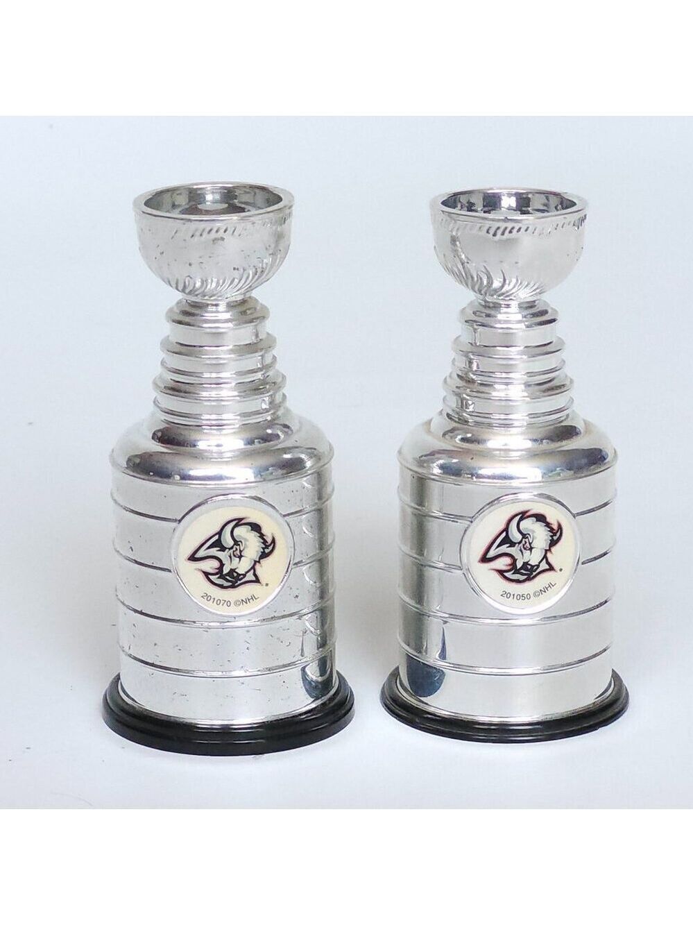 Buffalo Sabres NHL Hockey Team MINI Stanley Cup PAIR 2010 BUDWEISER
